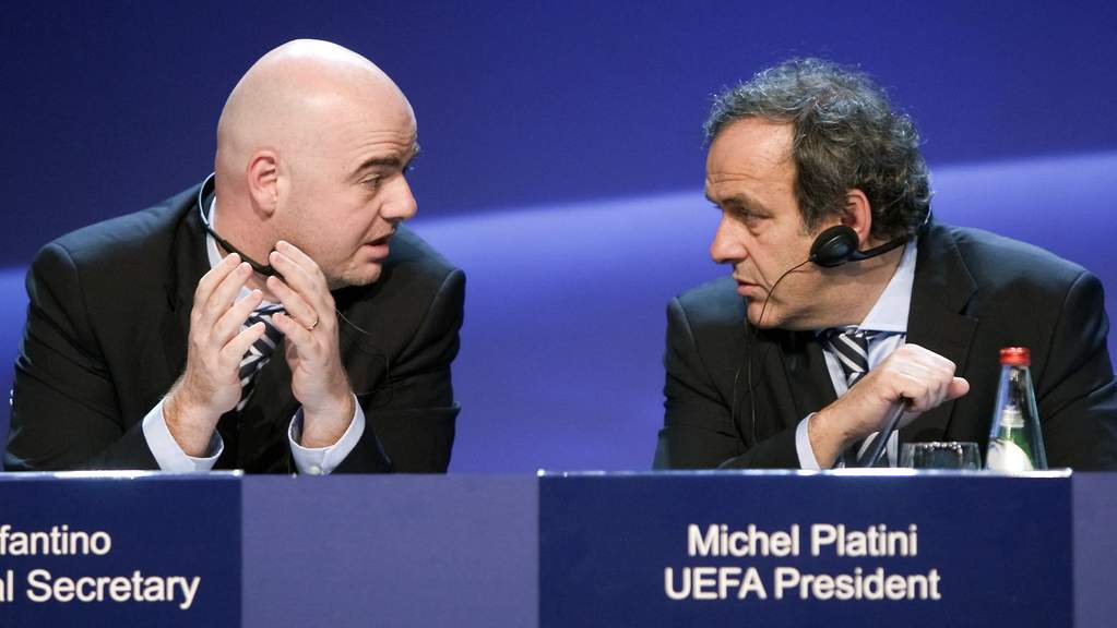 Michel Platini Ajukan Gugatan Pidana Terhadap Presiden FIFA Gianni Infantino