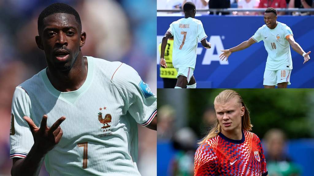 Cetak Hat-trick, Ousmane Dembele Bawa Prancis Hancurkan Norwegia 4-1
